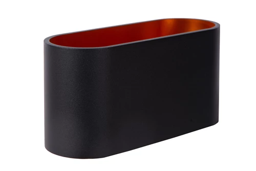 Lucide XERA - Applique murale - 1xG9 - Noir - éteint